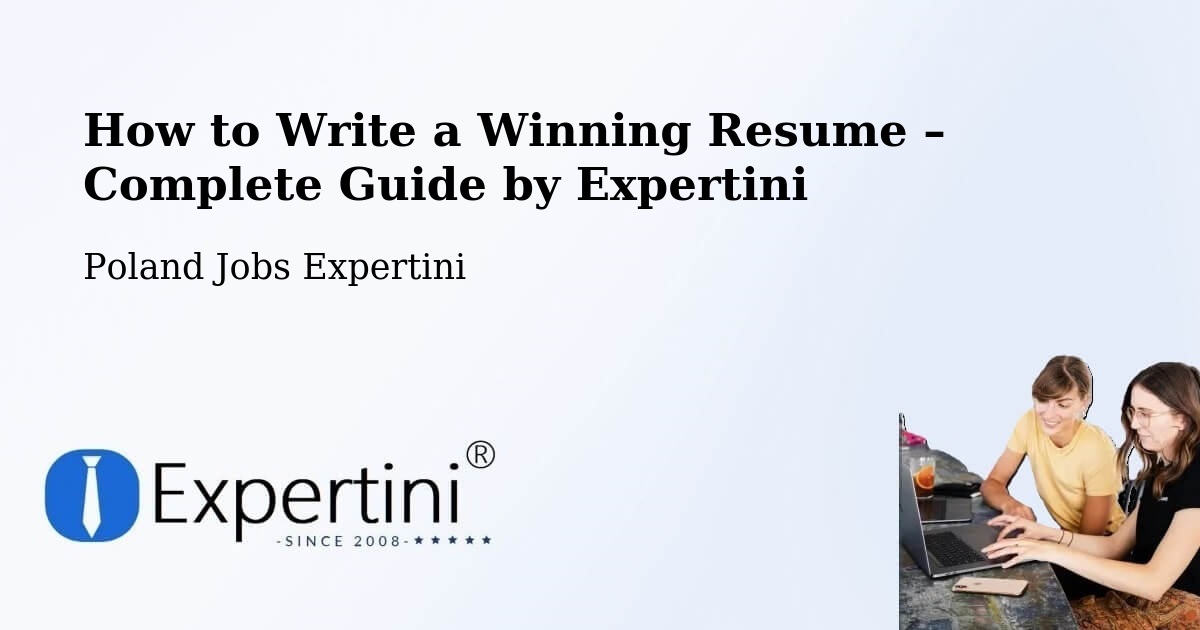 Resume Writing Guide for Job Seekers – Żnin - Żnin, Poland Jobs Expertini